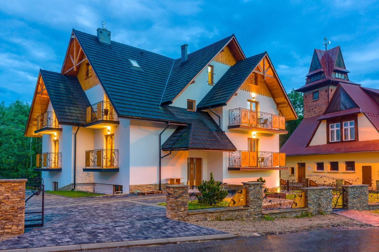 Willa Na Skarpie Szczawnica Exteriör bild