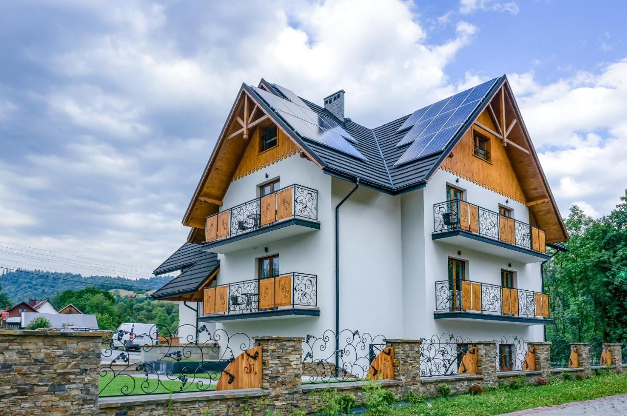 Willa Na Skarpie Szczawnica Exteriör bild
