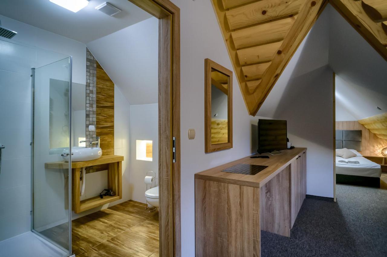 Willa Na Skarpie Szczawnica Exteriör bild