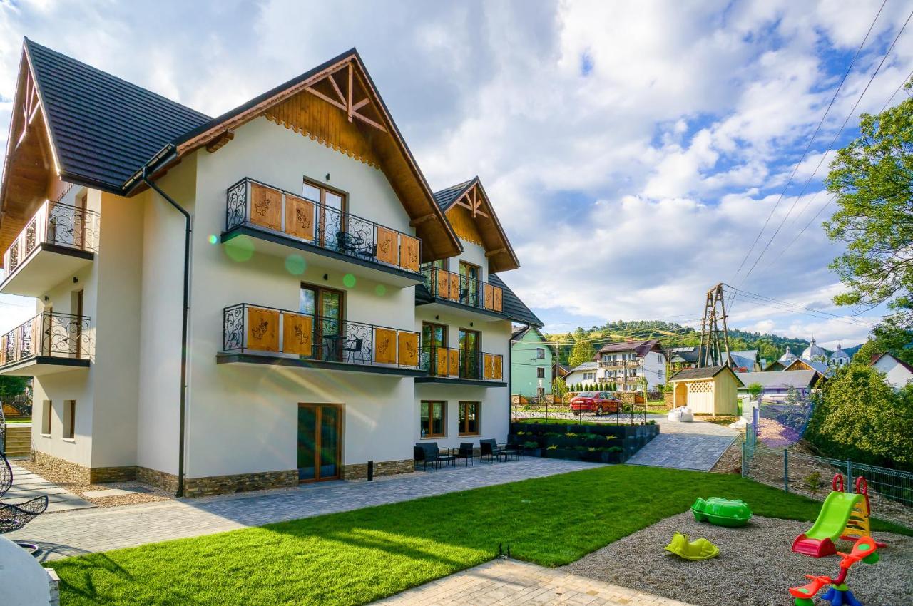 Willa Na Skarpie Szczawnica Exteriör bild